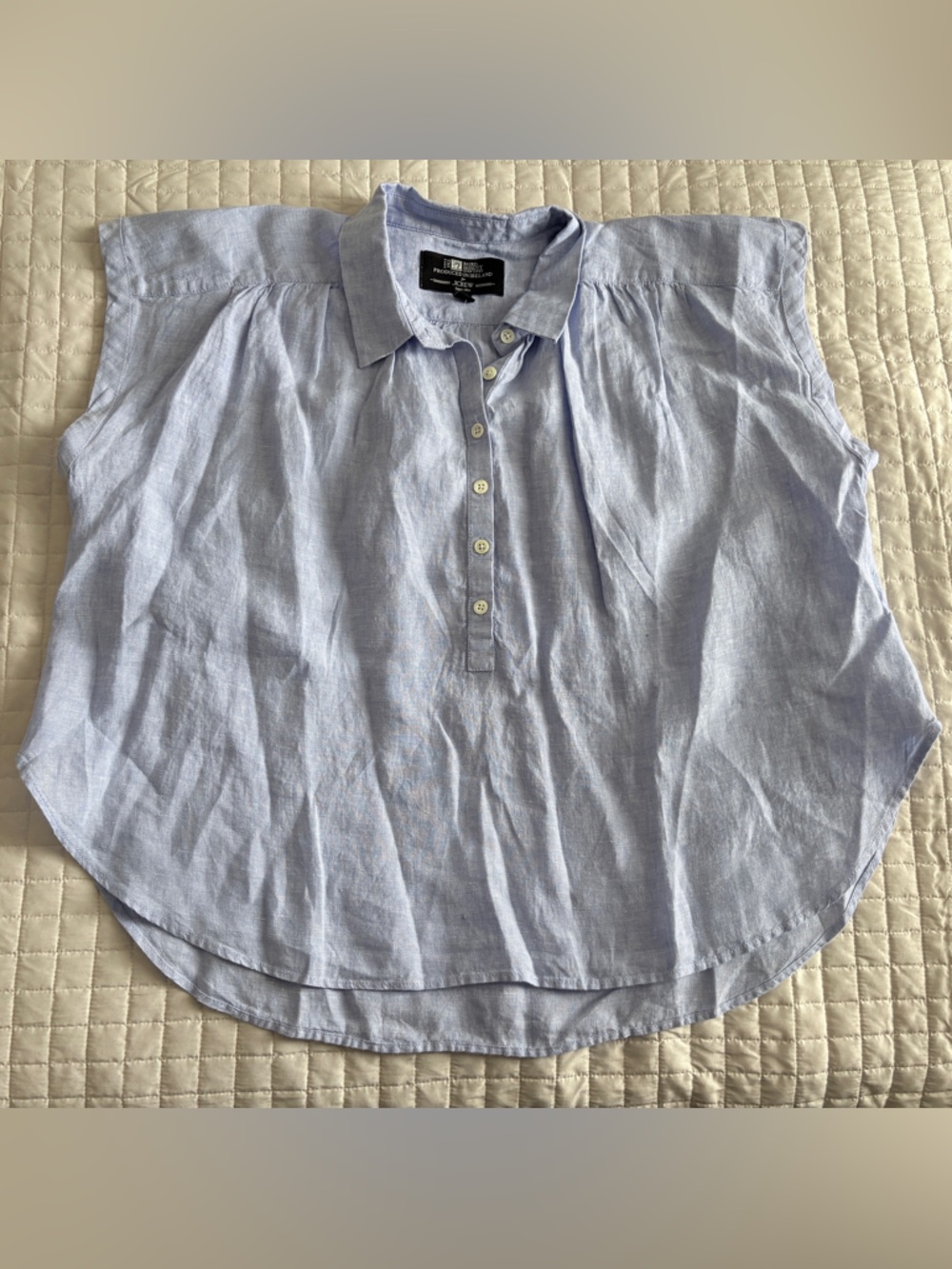 J. Crew New Capitaine shirt in Baird McNutt Irish linen - Picture 2 of 7